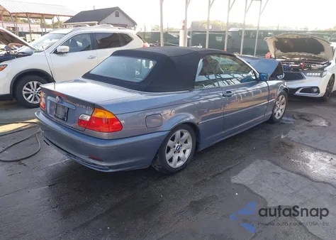 2001 BMW 325 Ci from USA, damaged, VIN WBABS33451JY55403